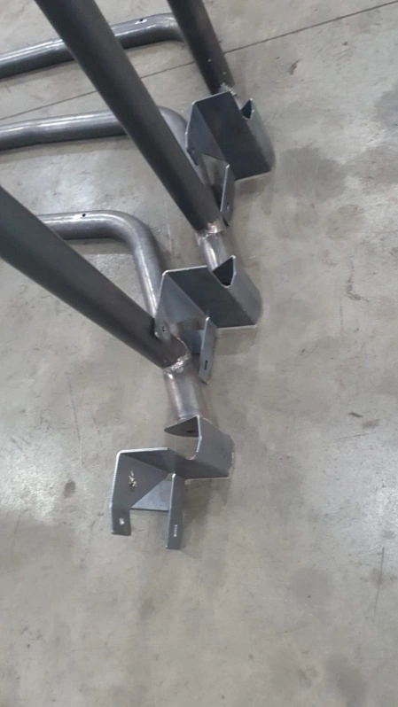 Corte e dobra de chapa inox